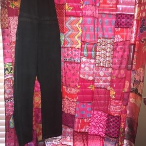 Halter denim jumpsuit/ overalls